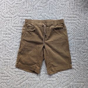 Black Diamond Canvas Shorts, Men’s Medium, Dark Tan